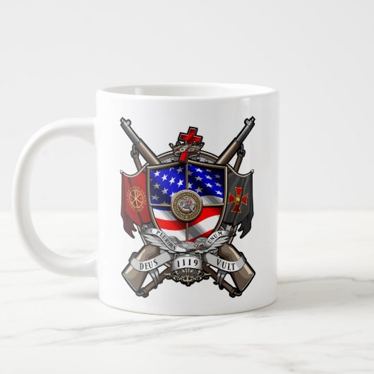Templars USA ジャンボ20oz ジャンボコーヒーマグカップ (左)