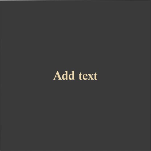 Template - Add text シール (正面)