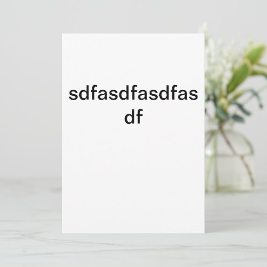 template no customize 招待状 (スタンド正面)