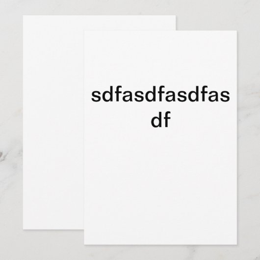 template no customize 招待状 (正面/裏面)