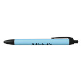 Template, ready to personalize pen 青ボールペン (トップ)