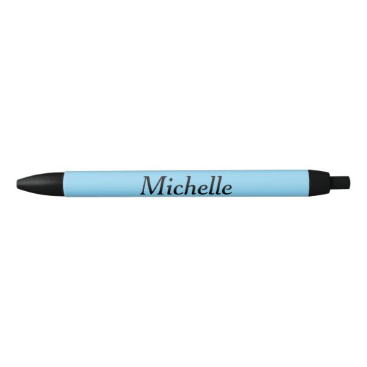 Template, ready to personalize pen 青ボールペン (正面)