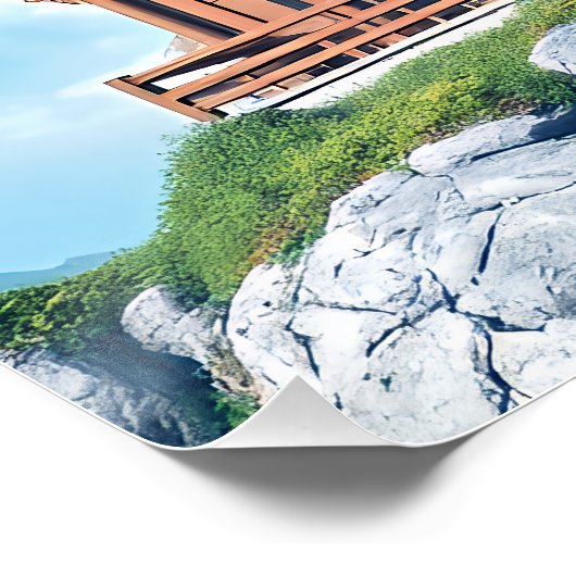 Temple bouddhiste ポスター (コーナー)