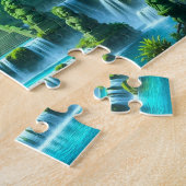 Temple Castle of the Secret Jade Throne ジグソーパズル (側面)