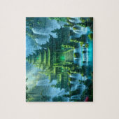 Temple Castle of the Secret Jade Throne ジグソーパズル (縦)