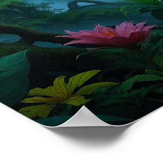 Temple Castle of the Secret Jade Throne ポスター (角)