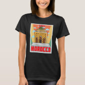 Temple Morocco African Souvenir Moroccans Gibralta Tシャツ (正面)