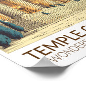 Temple of Artemis Seven Wonders of the World Art ポスター (角)