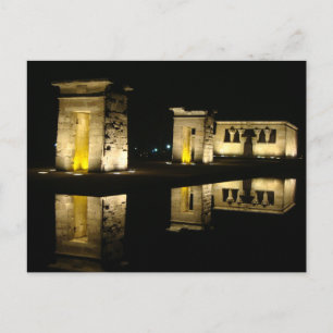 Temple of Debod,マドリード,スペイン ポストカード
