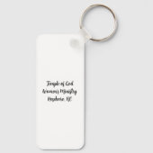 Temple of God Women's Ministry キーホルダー (裏面)
