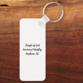Temple of God Women's Ministry キーホルダー (裏面)