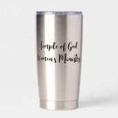 Temple of God Women's Ministry 保温保冷タンブラー (背面)