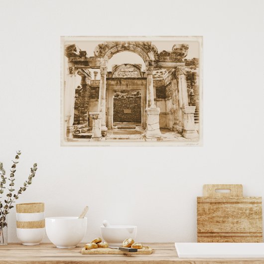 Temple of Hadrian, Ephesus POSTER ポスター (キッチン)