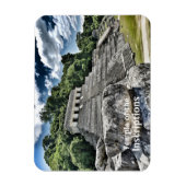Temple of Inscriptions，チアパス，メキシコ マグネット (縦)