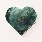 Temple of Moss and Mist ノートブック (裏面)