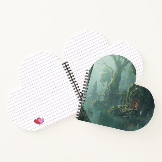 Temple of Moss and Mist ノートブック (内部)