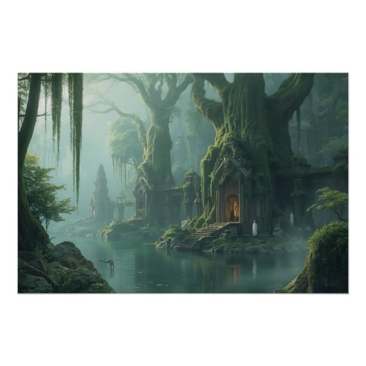 Temple of Moss and Mist ポスター (正面)