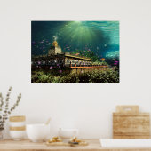 Temple Of The Coral Reef – ポスター (キッチン)