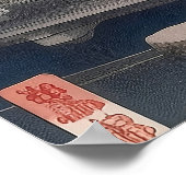 Temple on the river - Japan ポスター (角)