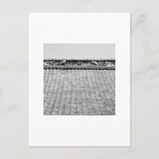 Temple Roof: Kyoto ポストカード (正面)