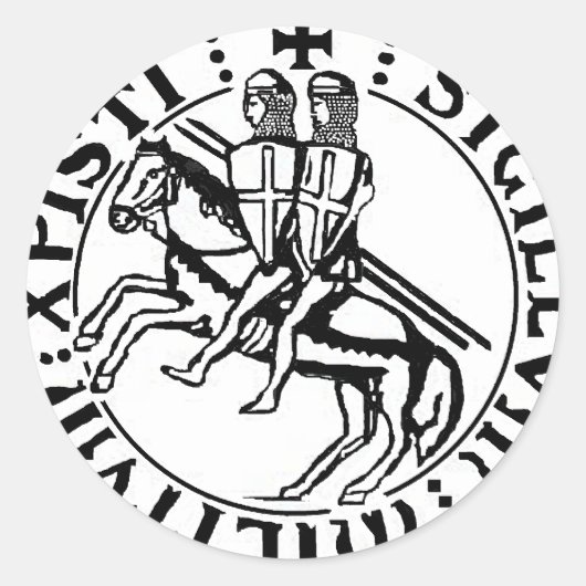 Templer Aufkleber ラウンドシール (正面)
