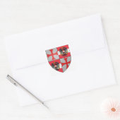 Templer Austria Aufkleber Nr. 0124082013 スクエアシール (封筒)