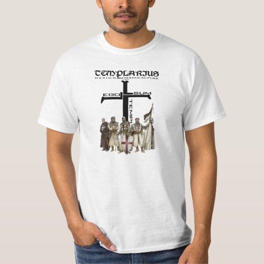 Templer Ego Sum Templarius Shirt Nr. 1015122013 Tシャツ (正面)