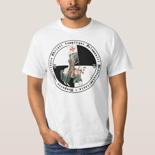 Templer Fahnenritter Tシャツ (正面)