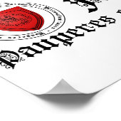 Templer Großmeister-Poster ポスター (角)