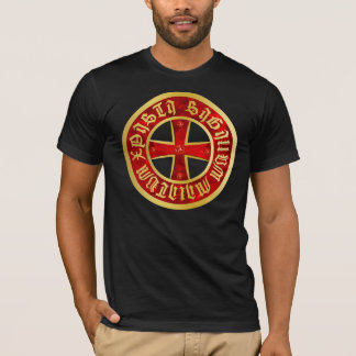 Templer Kreuz SIGILLVM MILITVM XPISTI T-Shirt Tシャツ