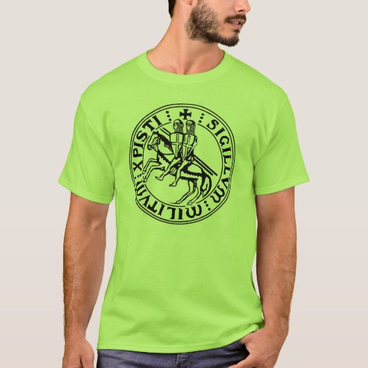 Templer-Ritter-Shirt Tシャツ (正面)