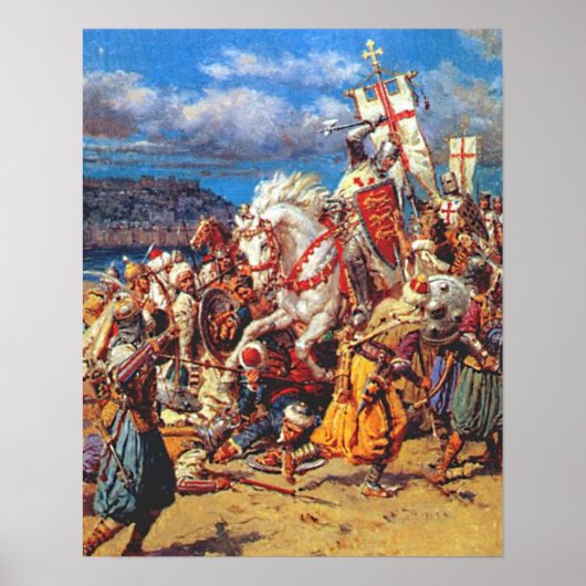 Templer vs. Sarazenen ポスター (正面)