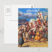 Templer vs. Sarazenen ポストカード (正面/裏面)