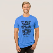 ".Tempoによる"ミーム"Tシャツ トライブレンドＴシャツ (正面全面)