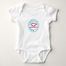 Temporal Procrastination Baby Bodysuit ベビーボディスーツ