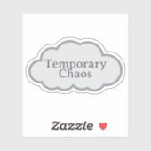 Temporary Chaos - Relatable Cloud Sticker シール (シート)