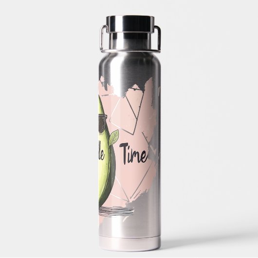 🥑 Temps d'Avoca câlin 🕶️ ウォーターボトル (背面)