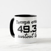 Temps ensoleillé surtout le pays 49.3 マグカップ (正面左)