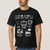 Temps Libre Abdos Musculation Tシャツ (正面)