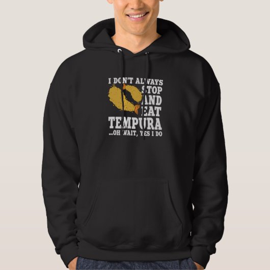 Tempura  Quote Love Shrimp And Seafood パーカ (正面)