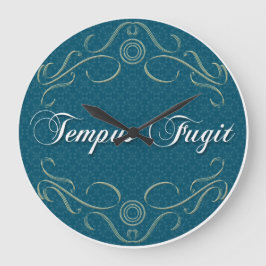 Tempus Fugitの円形の時計 ラージ壁時計