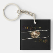 Tempus fugit キーホルダー (正面)