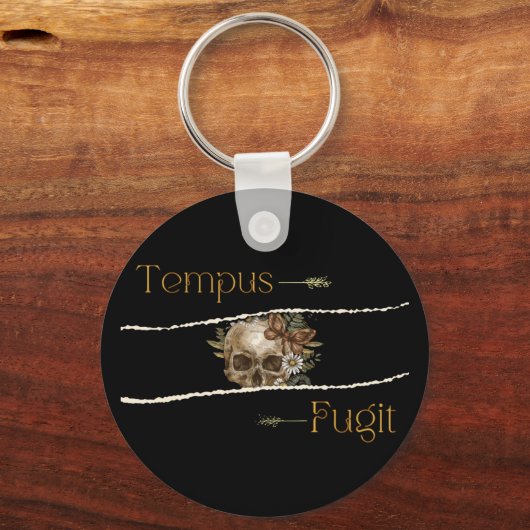 Tempus fugit キーホルダー (裏面)