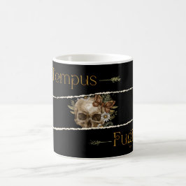 Tempus fugit コーヒーマグカップ