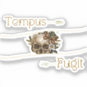 Tempus fugit シール (正面)