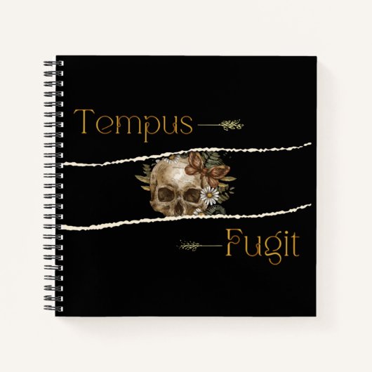 Tempus fugit ノートブック (正面)