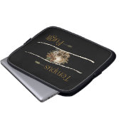 Tempus fugit ラップトップスリーブ (正面下部)