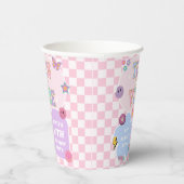 TenはVibe名門私立校風の Patch 10th誕生日パーティー 紙コップ (右)