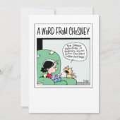 TEN CATS - A Word from Chesney 招待状 (正面)