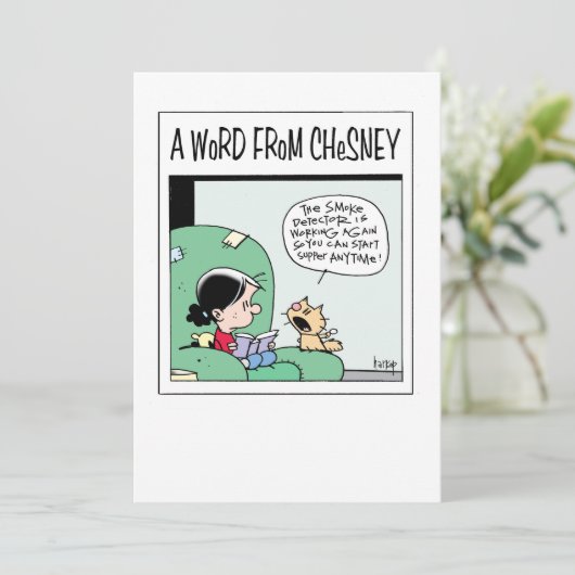 TEN CATS - A Word from Chesney 招待状 (スタンド正面)